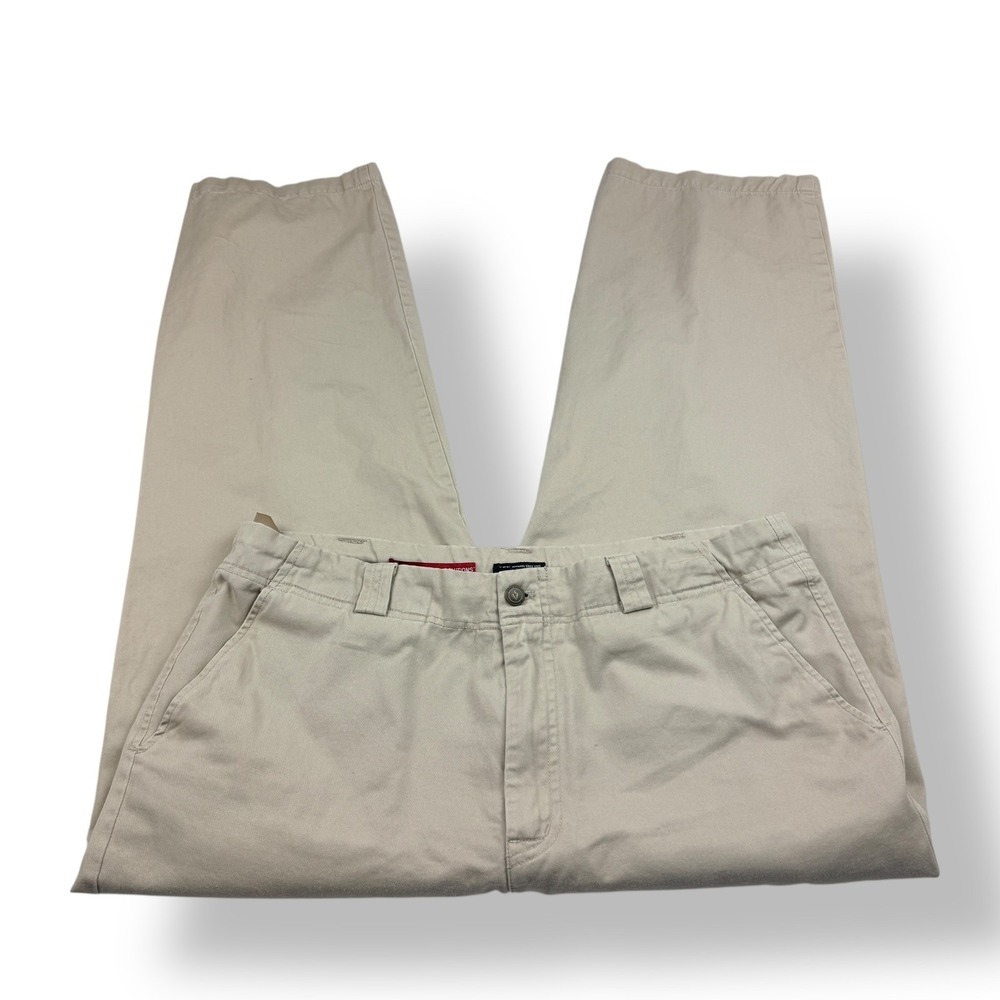 SCOTTeVEST Cargo Pants‎ Khaki Cotton Mens 38x29 Gear Management Pockets